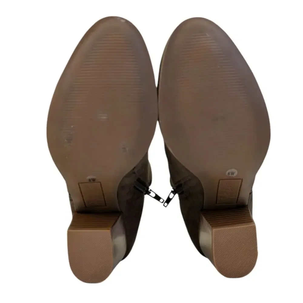 Style & Co Ankle Masrina Booties EUC Size 8W    S3780